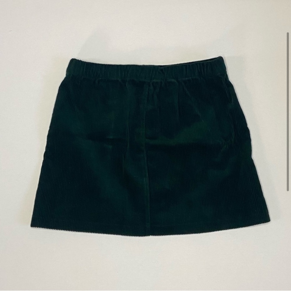 Forever 21 Green Corduroy Mini Skirt - Picture 3 of 5